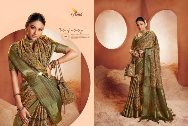 Pankh Chhapa Vol 5 Fancy Printed Silk Saree Collection